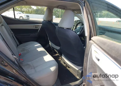 2016 Toyota Corolla Le из США, поврежденный, VIN 5YFBURHE1GP445882